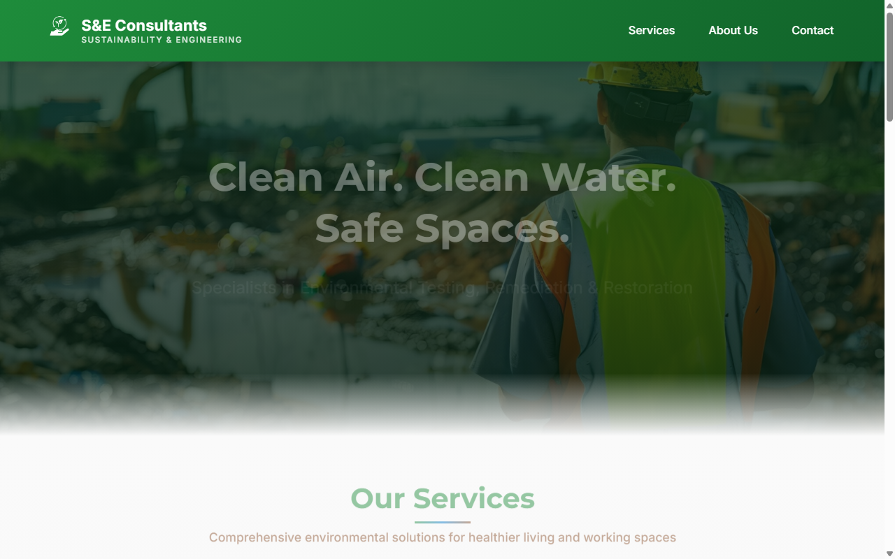 S&E Consultants platform preview
